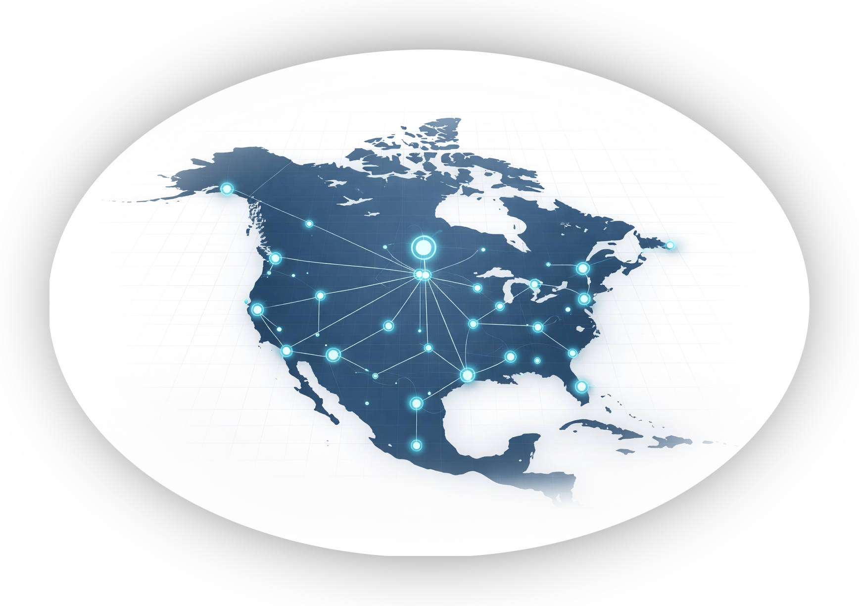 Map representing nationwide geographic execution integrity